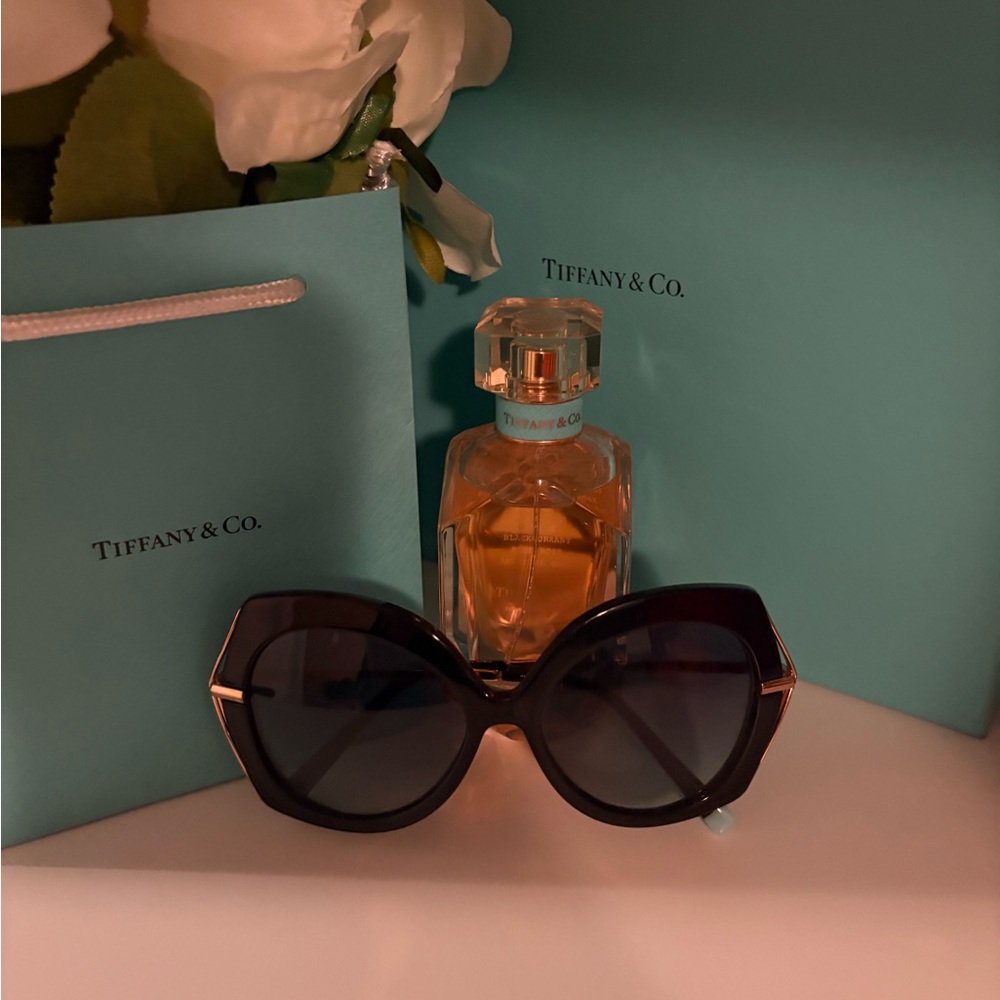 Tiffany & Co. Dark Brown Sunglasses